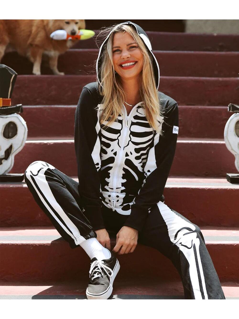 NWT Tipsy Elves Women's Halloween Skeleton Costume Size Medium - Picture 8 of 11